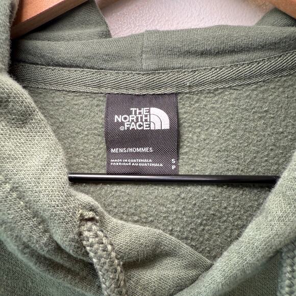 The North Face Men's Graphic Injection Hoodie Sweatshirt Olive Green Size Small - Picture 3 of 8